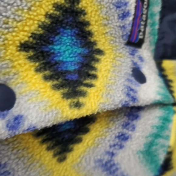 Patagonia Timber Twist Aztec Fleece XS T snap - Picture 8 of 9